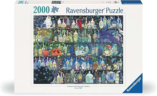 Ravensburger Rompecabezas de 2000 piezas de venenos y pociones de 16010 piezas para adultos cada pieza es Ăşnica la tecnologĂa Softclick significa Ravensburger Rompecabezas de 2000 piezas de venenos y pociones de 16010 piezas para adultos cada pieza es Ăşnica la tecnologĂa Softclick significa