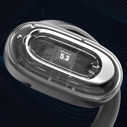 Miniatura 4 de Auriculares Bluetooth OWS abiertos con sonido envolvente 3D 2024, reducción de ruido inalámbrica para colgar con sonido envolvente 3D, auriculares