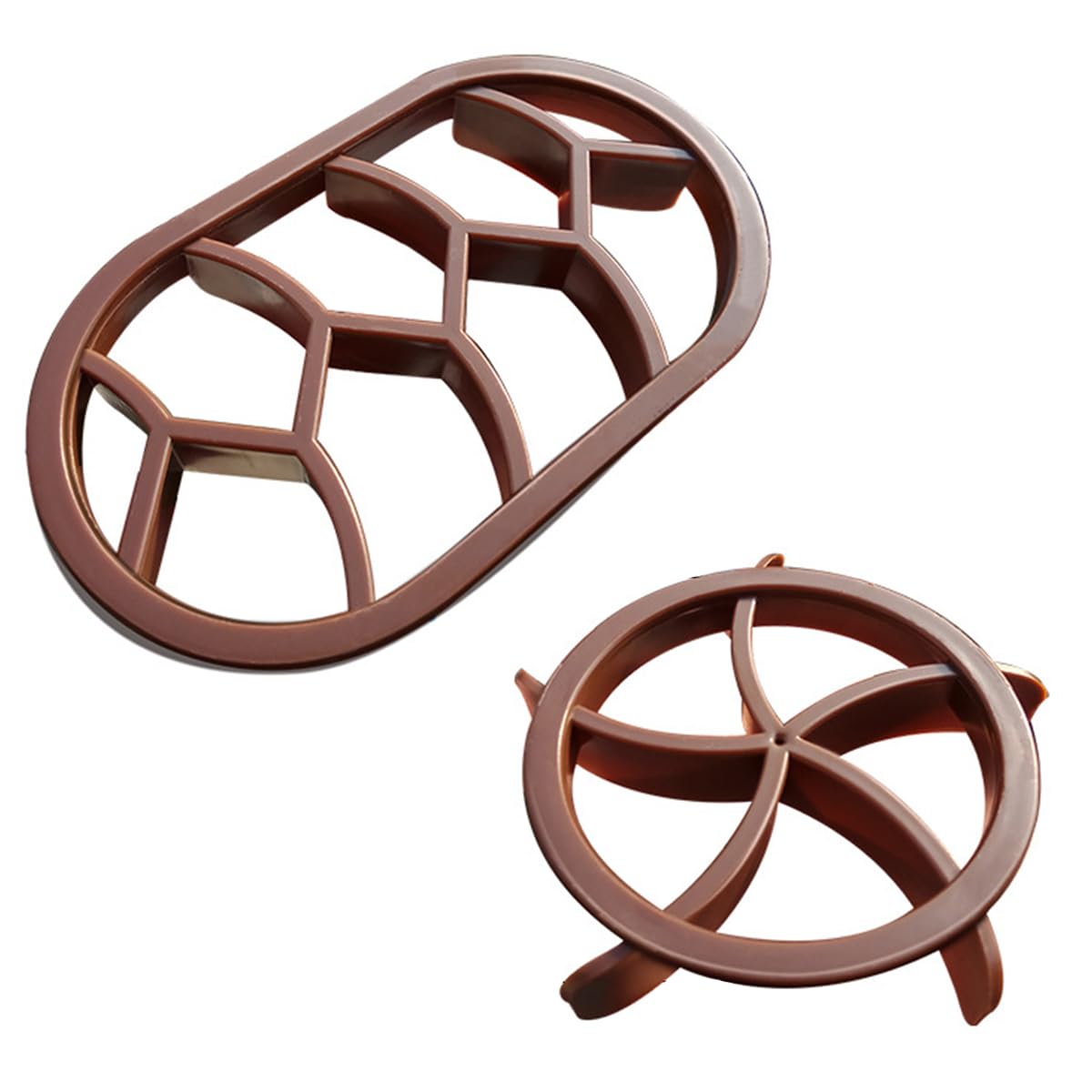 Sarini2PCS Bread Pressing Mould Bread Stamps for Making Bread or Biscuits