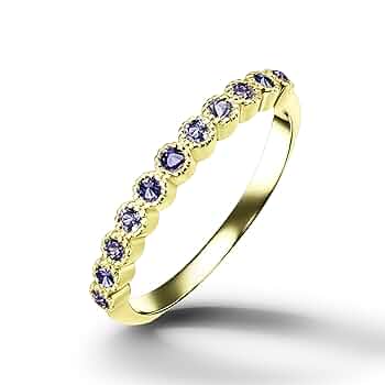 アクセサリー ELEMENT Eternity Ring - Gold Moissanite 14k Yellow Gold Eternity Band Ring 1.44ctw DEW