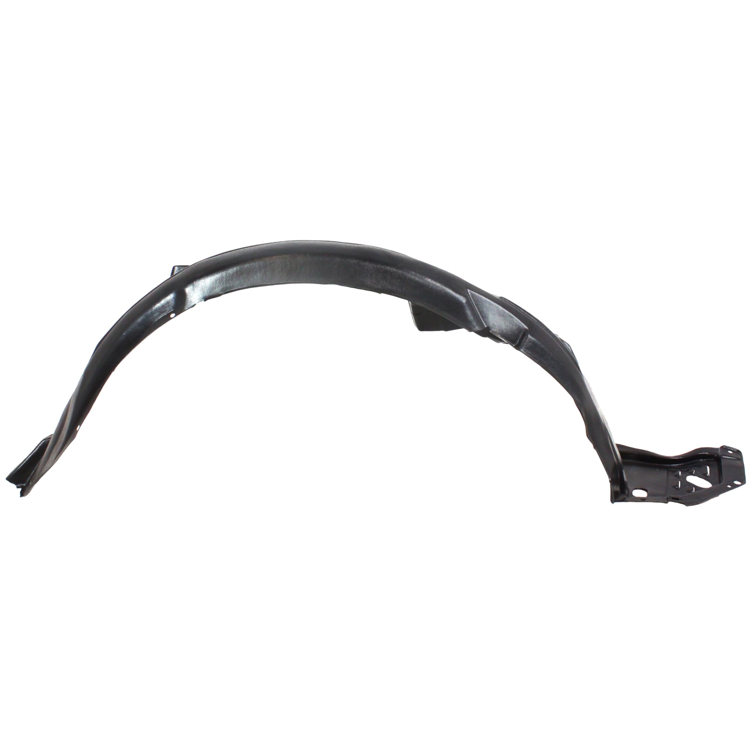 Evan Fischer Front Fender Liners - Driver & Passenger Side Set For 2009-2014 Acura TSX - Direct Fit Plastic Splash Guards