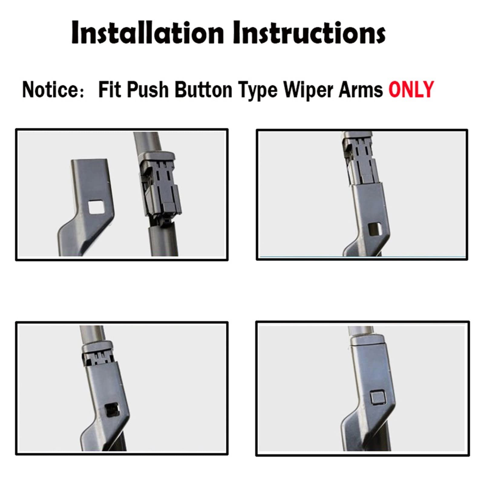 Tergicristallo per Auto Tergicristallo LHD Anteriore Posteriore Tergicristallo Set Per Toyota C-HR CHR 2016 - 2023 Parabrezza Parabrezza Finestra Spazzole 26 "+ 16" + 14 " Spazzola Tergicristallo