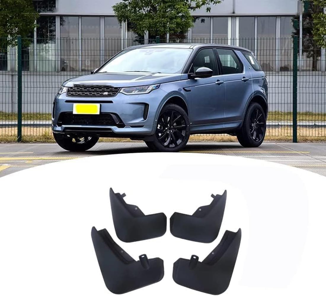 Weiyh Normal No Drill Mud Flaps For Car Front Rear Wheel For Land Rover Discovery Sport 2020-2024