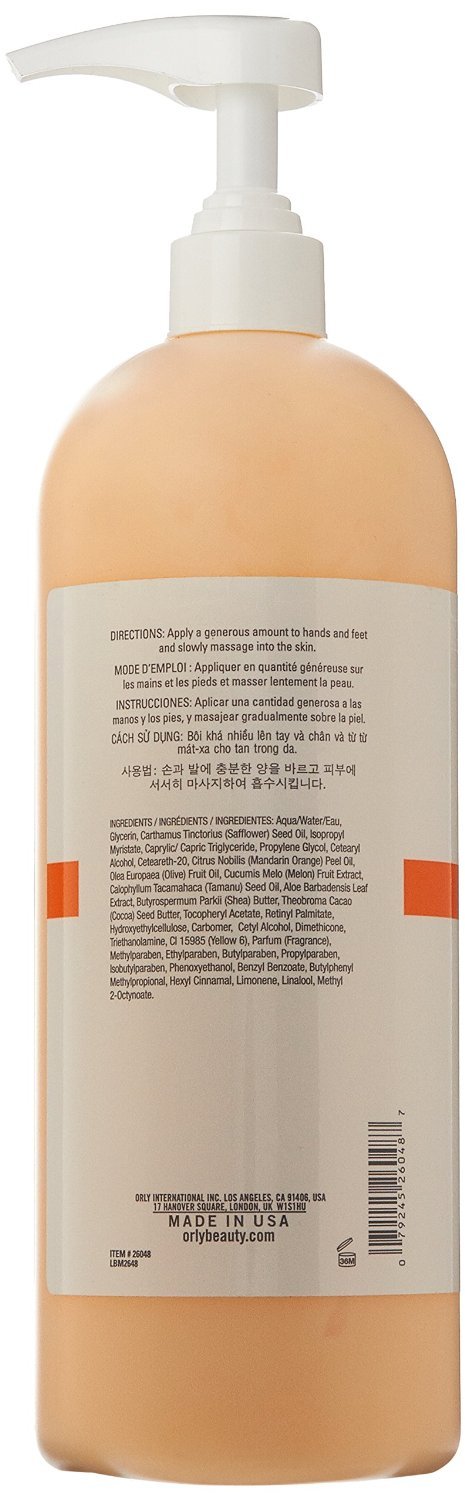 Orly Moisturizing Lotion for Hands and Feet, 33 Ounce