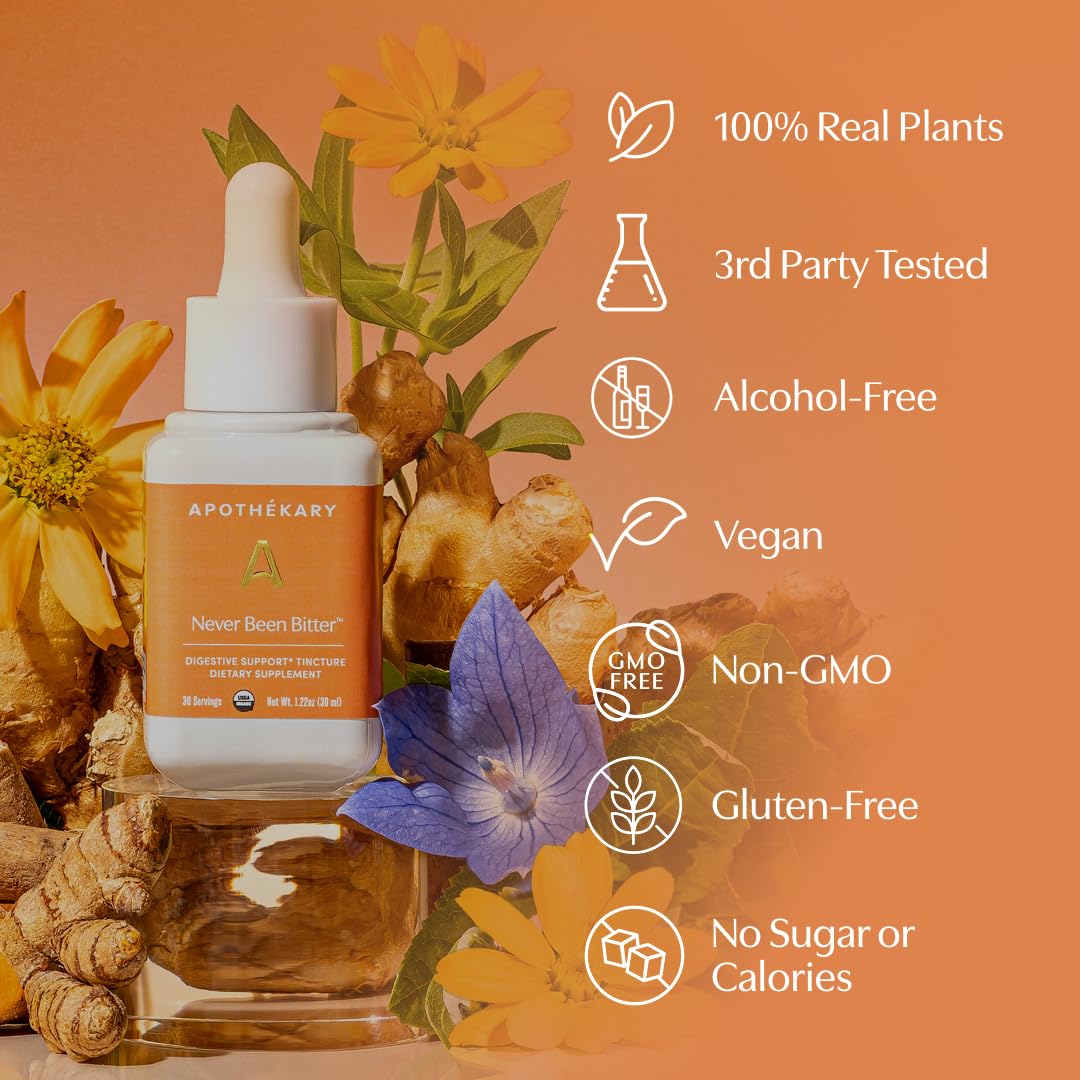 Apothékary Never Been Bitter Alcohol-Free Herbal Bitters Drops — Amazon image 5