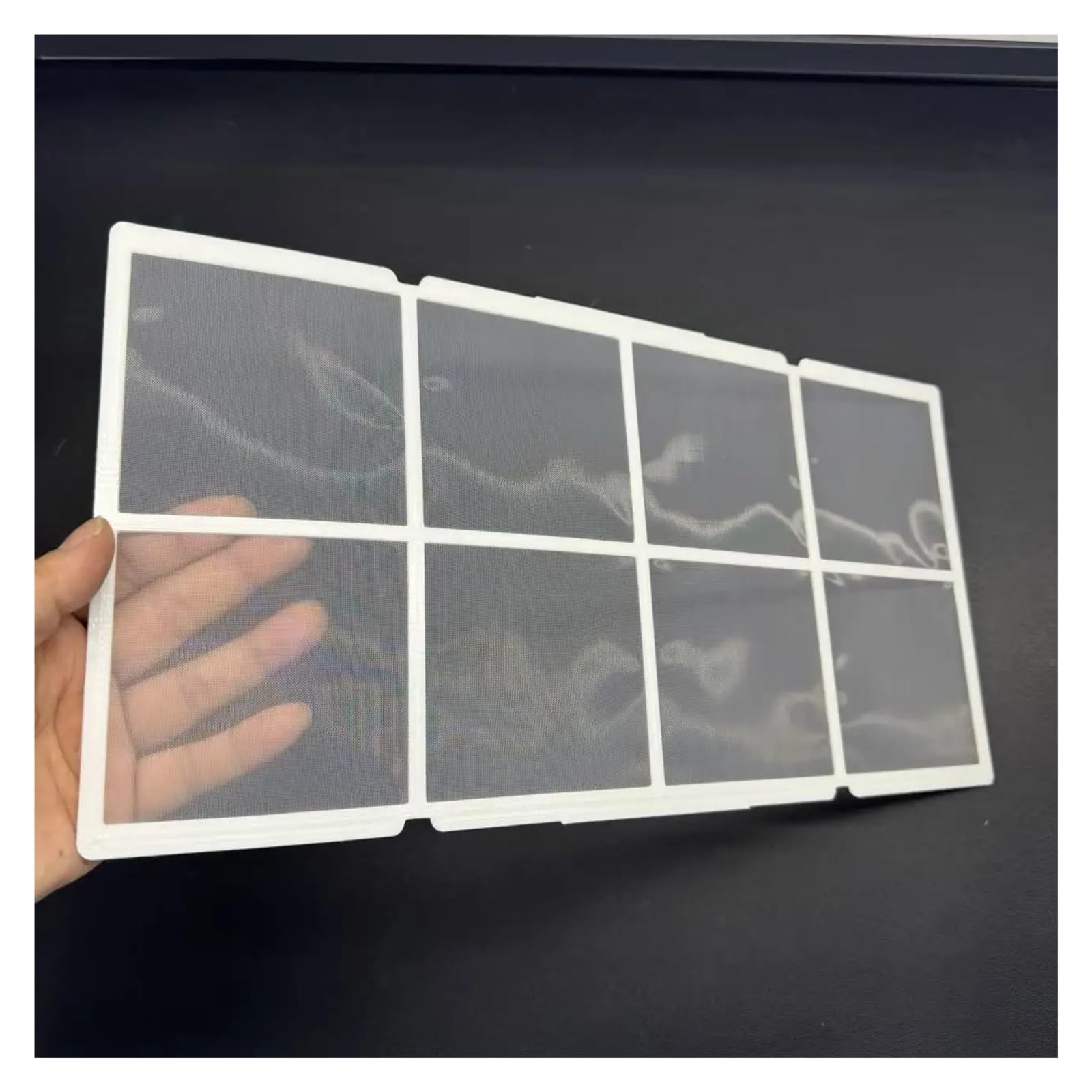 2 Unids/set 43X22cm 9358567036 Filtro De Aire Acondicionado Montado En El Techo Tipo Pantalla De Polvo De Aire, Compatible Con Fujitsu