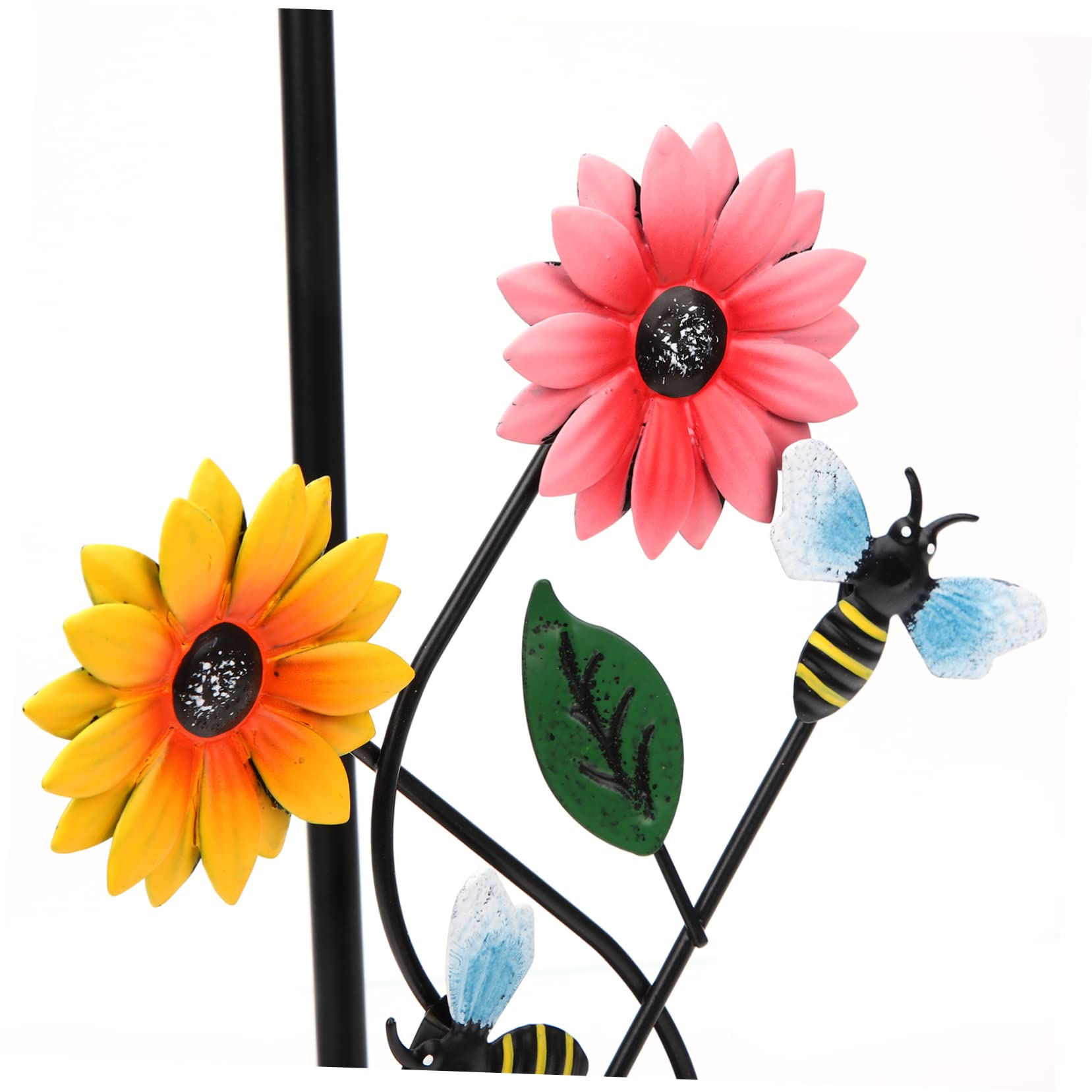 Küchenrollenhalter Aus Papier Sonnenblumen-Design Handtuchhalter Für Küche Stabiler Standfuß Einfaches Entnehmen des Papiertuchs
