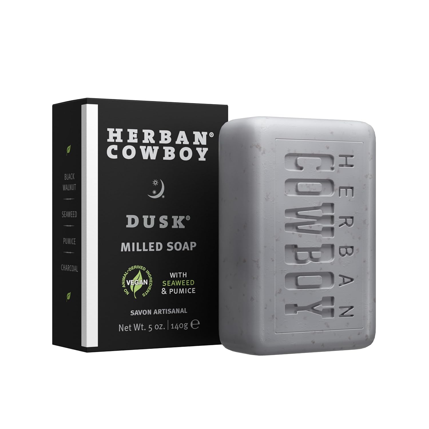 Herban Cowboy Sport Body Soap with Hints of Lemon, Lavender, and Patchouli (5 oz) (6 Count, Dusk)