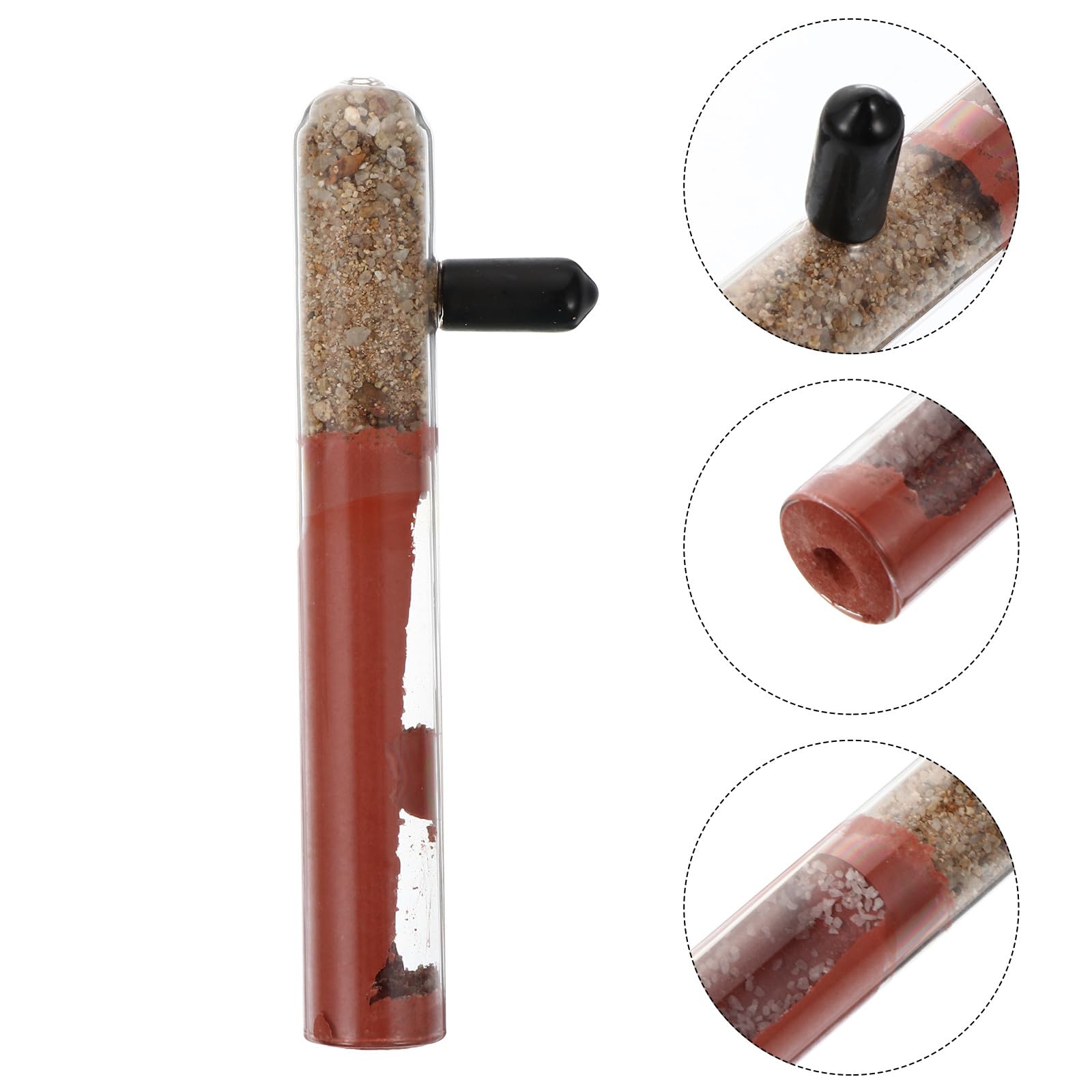 Alasum Tubo de Cría para Hormigas de Vidrio Transparente 15X100 MM, Nido Tubular para Terrario, Suministro Profesional para Colonia de Hormigas, Adecuado para Paisajismo y Alimentación