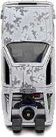 Vista 8 de DMC Delorean Time Machine Brushed Metal (Frost Version) Back to The Future (1985) Película Hollywood Rides Series 1/32 Modelo de auto fundido a
