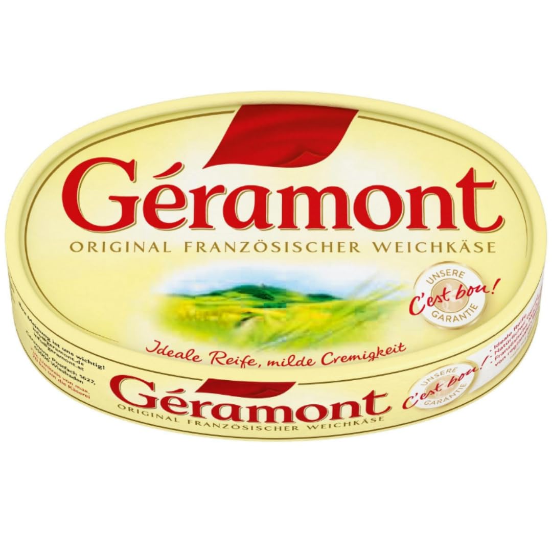 Gierramont Weichkäse Natur Käse Weichkäse Käse Französischer Käse 200 Gramm, 4er