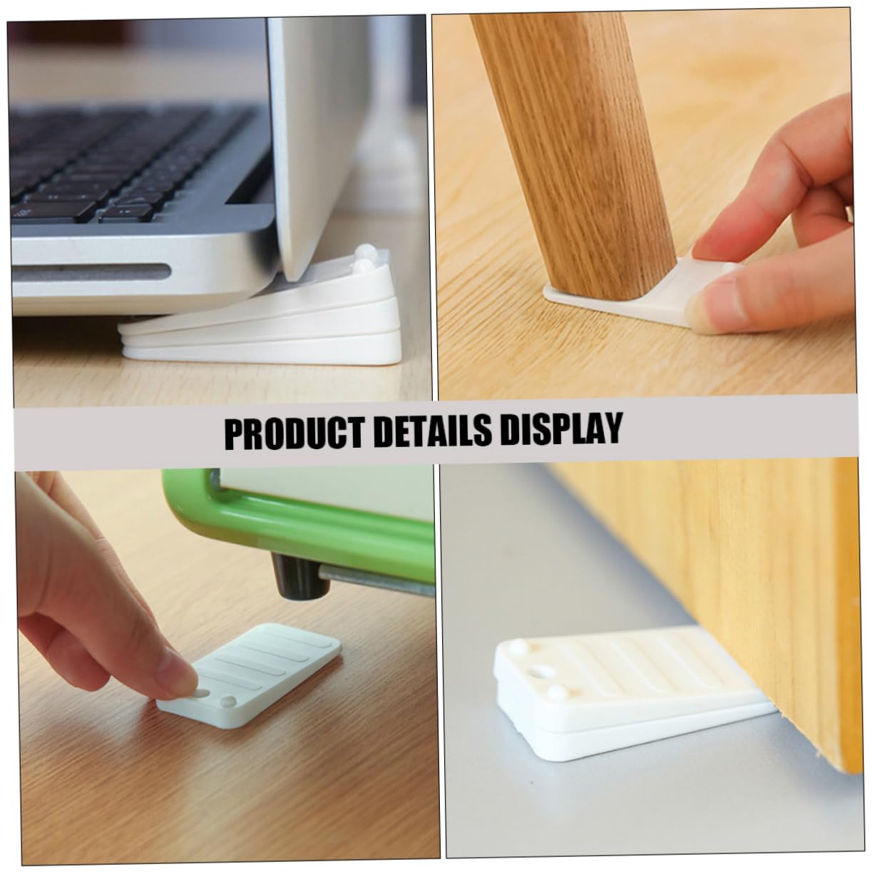 ARTIBETTER Home Improvement Kit 12pcs Furniture Levelers Leveling Shims for Chairs Cabinets