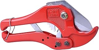 Yescom PEX Pipe Cutter 1 5/8â€ Rubber PVC Tube Ratchet Type Plastic Hose Cutting Tool
