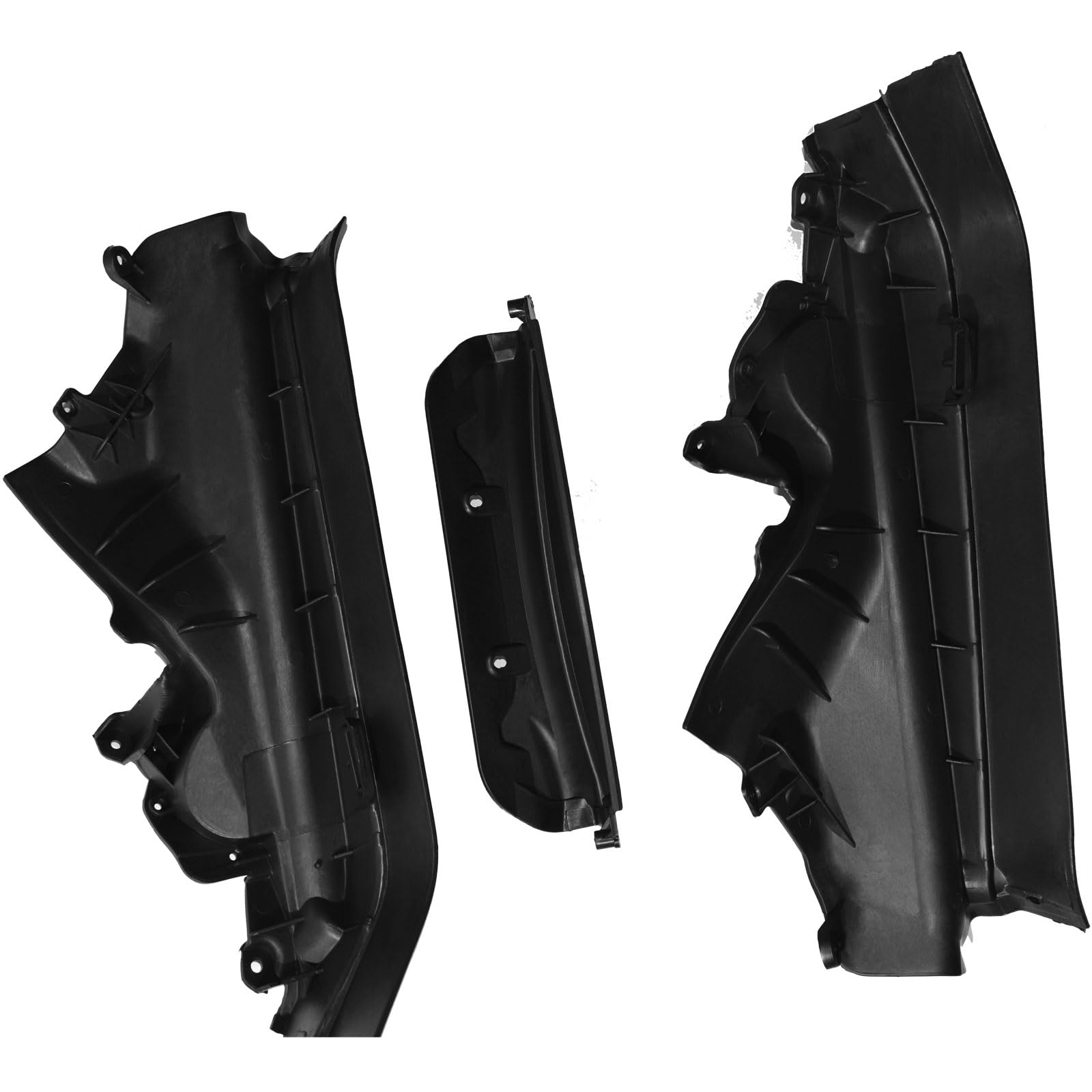 Oberer Motorraum Trennwandverkleidungssatz 3stk Ersatz für X5 E70 LCI X6 E71 E72 2008-2014 Autozubehör Teil# 51717169421 51717169419 51717169420