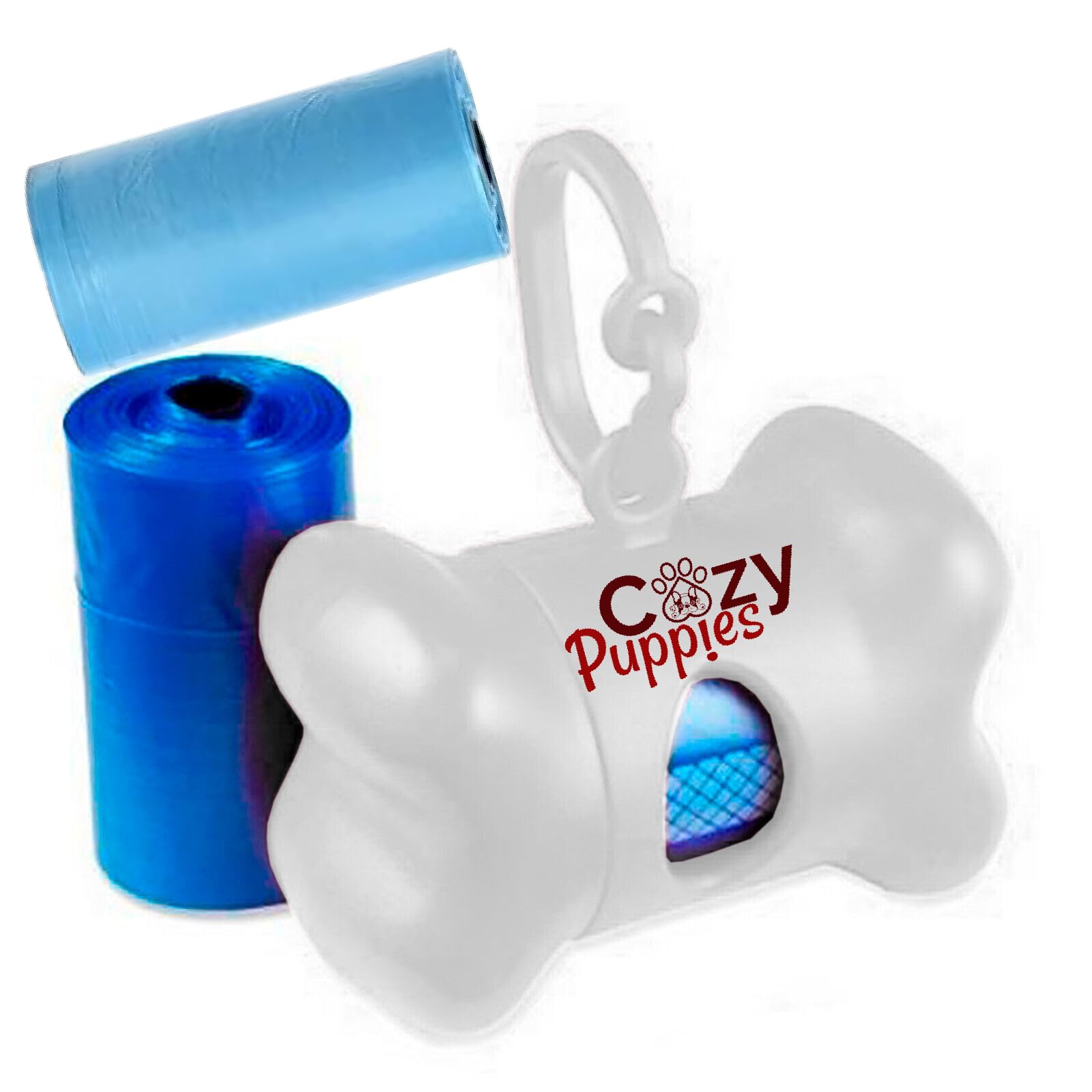 Cozy Puppies Resin Dog Poop Bag Dispenser Portable Outdoor Bone Shape Garbage Case Pet Cat Poo Waste Box Holder + 3 Bag Rolls (Color May Vary), 1 Count (B0CNK1GVPV) Amazon Price History, Amazon Price Tracker