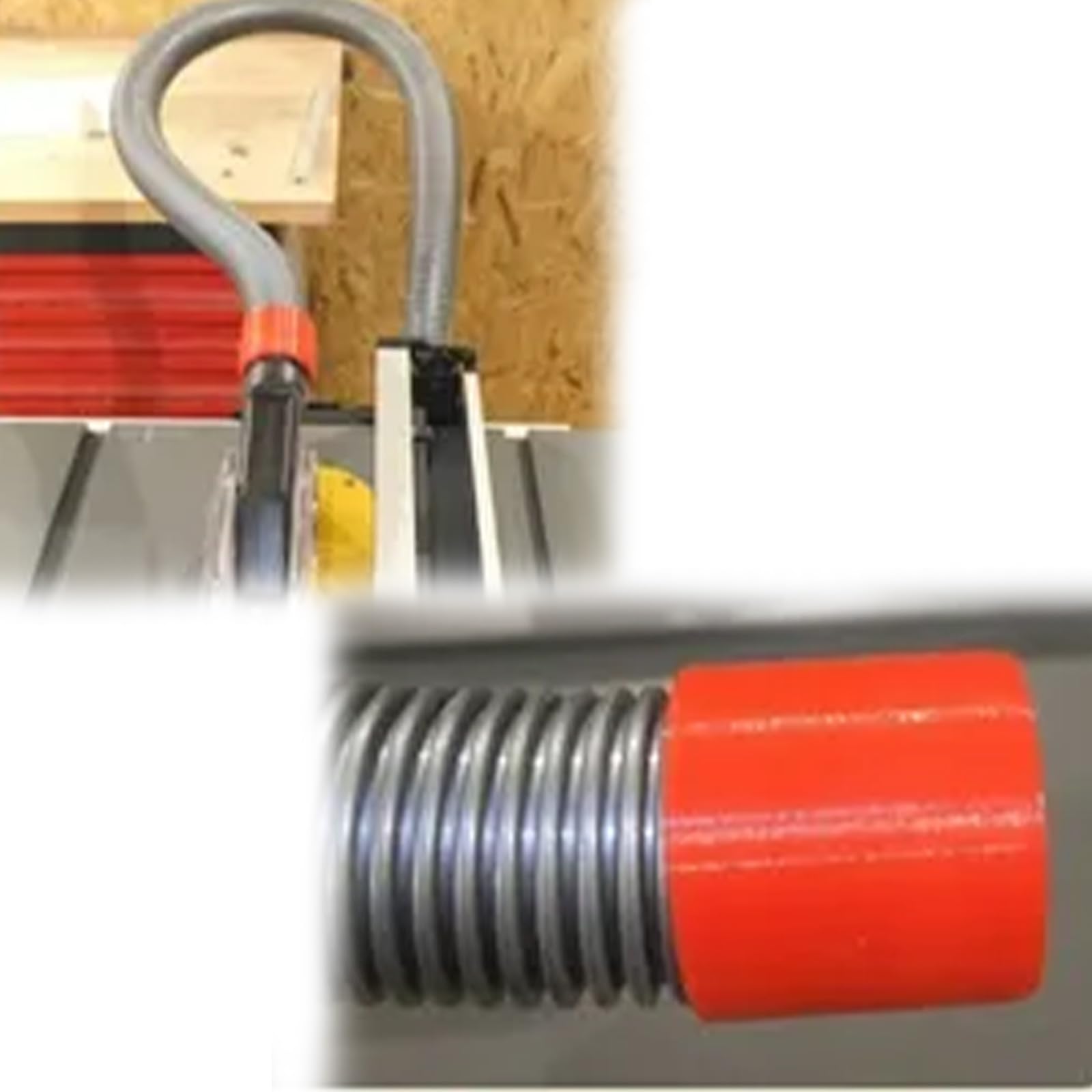 Table Saw Dust Collection System Compatible with Dewalt, Y-Shaped