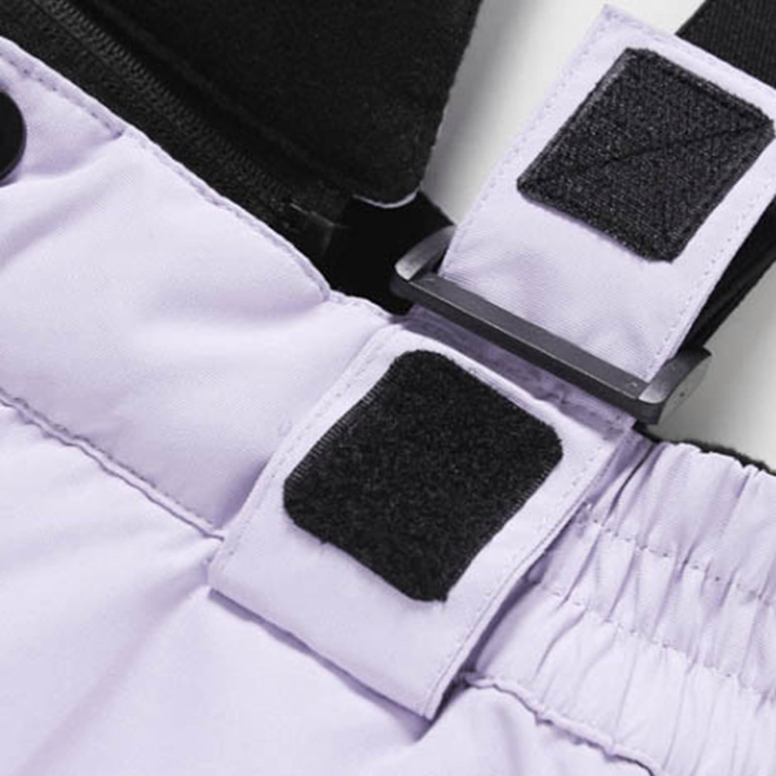 Generisch Pantalon de neige sans bretelles pour enfants : pantalon de ski garçons extra large pantalon de randonnée à ski longue combinaison d'hiver thermique grandes tailles pantalon de snowboard