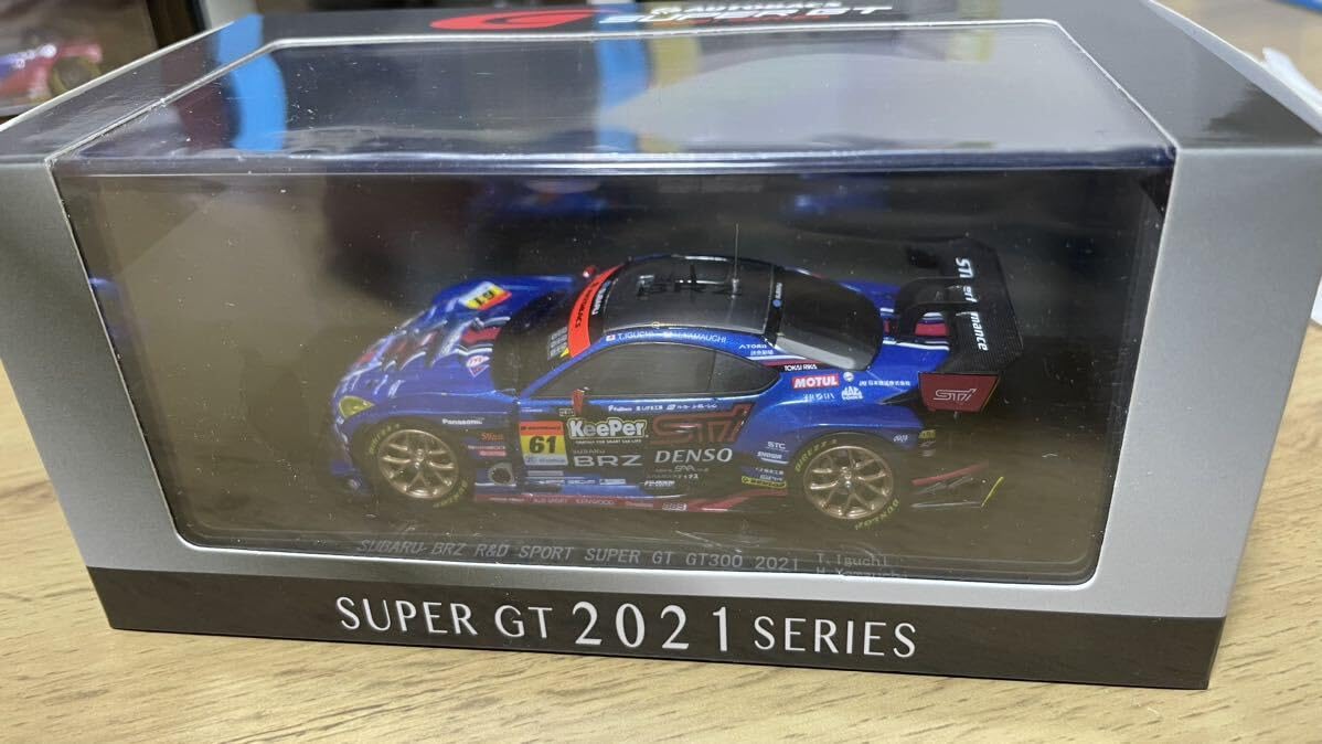 Amazon | EBBRO SUBARU BRZ R&D SPORT SUPER GT GT300 2021 No.61