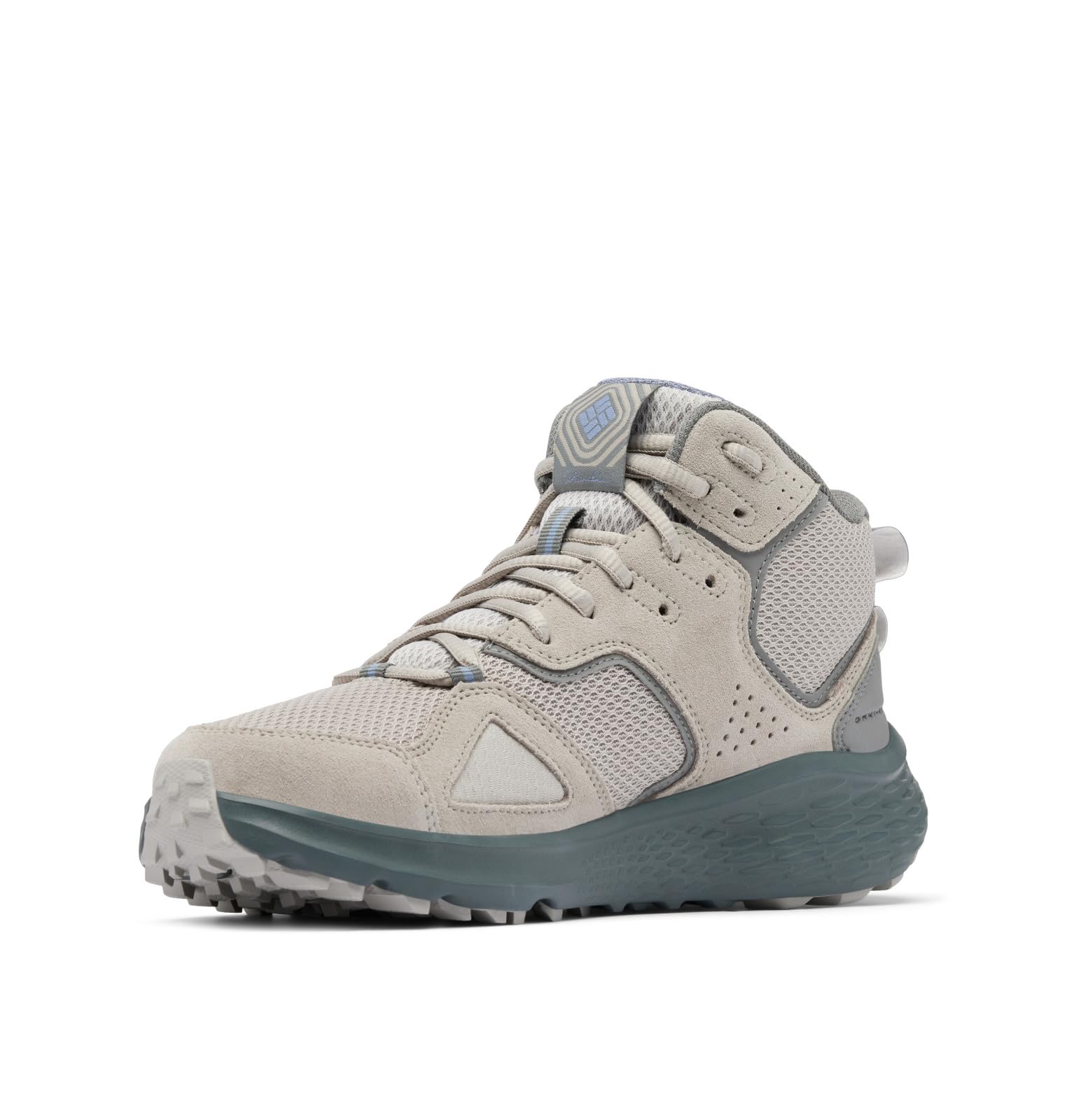 Columbia Womens Bethany Mid Hiking Show, Flint Grey/New Moon, 7