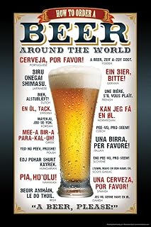 Comprar Rompecabezas de 1000 piezas de cómo pedir una cerveza alrededor del mundo, idiomas, diversión familiar, rompecabezas de 1000 piezas para adultos, regalos desafiantes juegos de rompecabezas