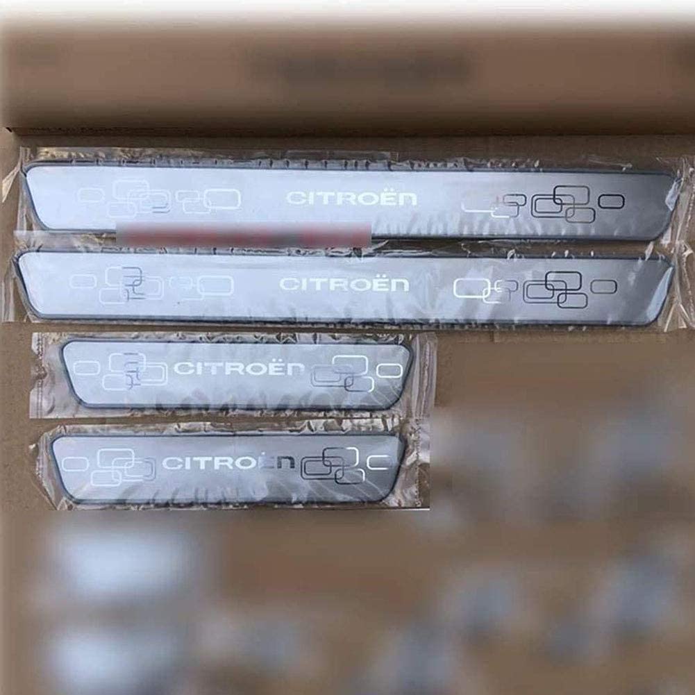 4er-Set Einstiegsleisten Edelstahl Für Citroen C3 Aircross 2017-2021
