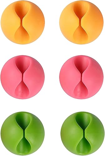 Shintop Clips para cables, caída de cable de escritorio, clips de alambre de escritorio para toda tu computadora, electricidad, carga o cable de