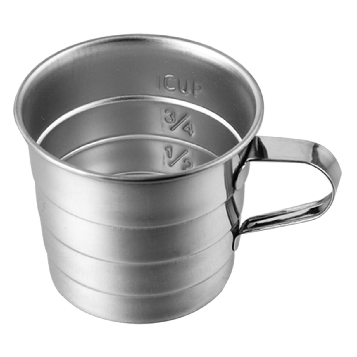 Vaso medidor de acero inoxidable OKUMEYR 8.2X6.9X6.5 cm miniatura 7
