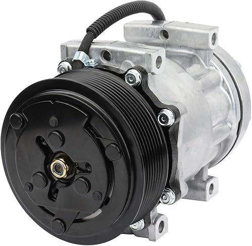 Vista 202 de ECCPP Compresor de A/C con embrague 2014-2018 apto para Ford Focus 2.0L AC Compressor