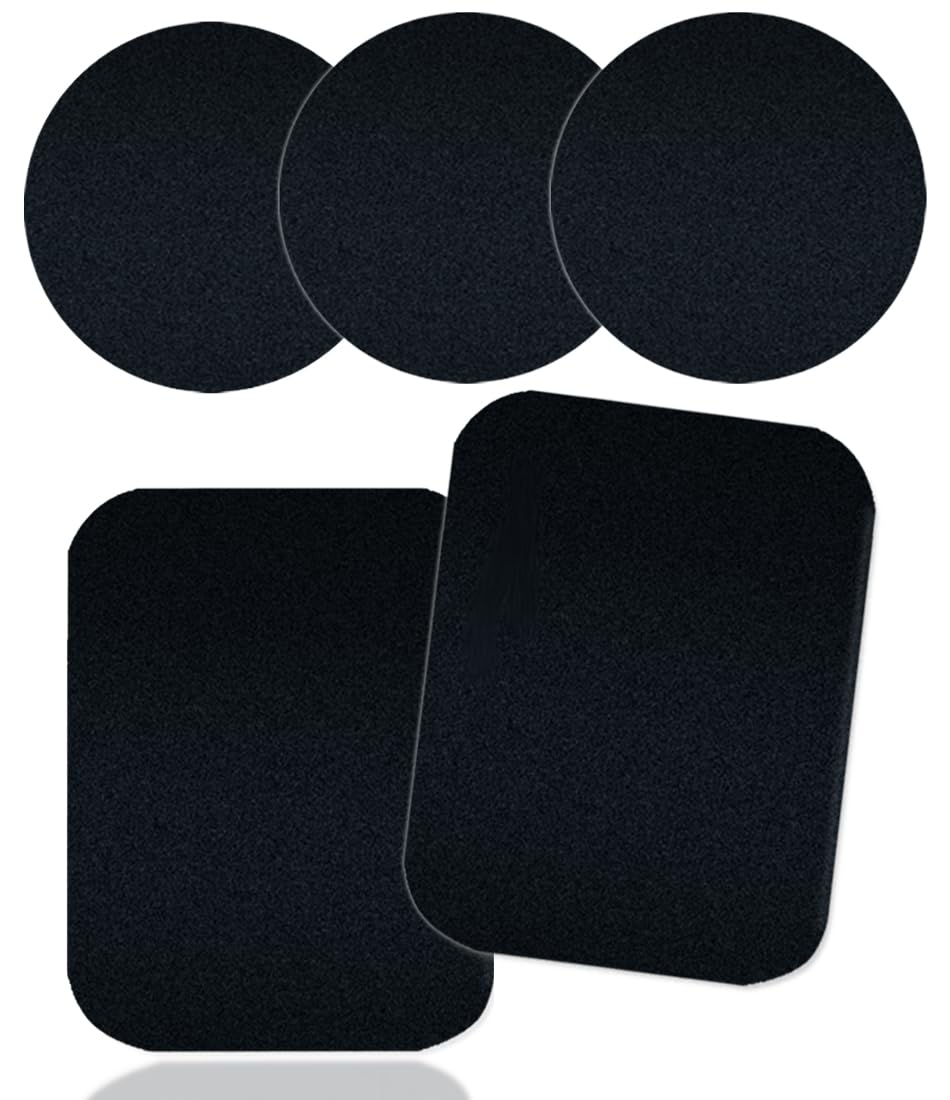5 Pcs Adhesive Thin Metal Plates for Magnetic Mounts Metal Plates for Phone Case Metal Plates Disc for