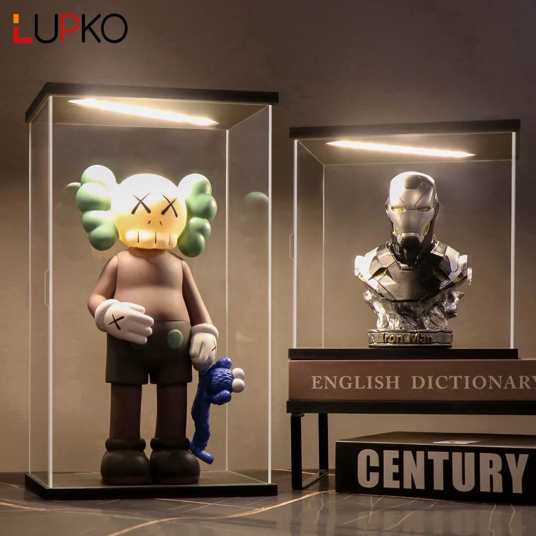 フィギュアケース アクリル クリアディスプレイボックス 15*15*25CM