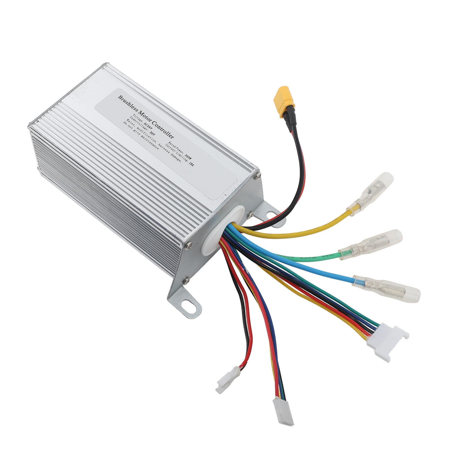 VGEBY Kit Controller Motore Scooter Elettrico, Controller Motore 36V 350W con Display Cruscotto Pollice Acceleratore Leva Freno Faro Fanale Posteriore per Scooter Elettrico