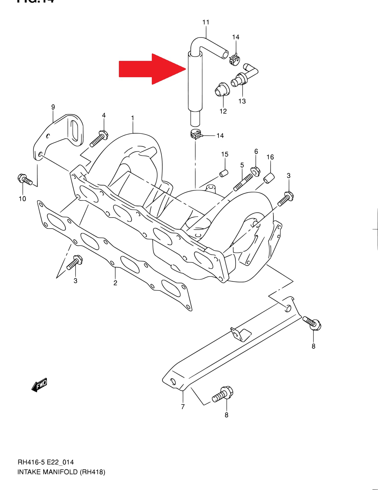 Amazon | SUZUKI (スズキ) 純正部品 ホース PCV 品番11193-54D01
