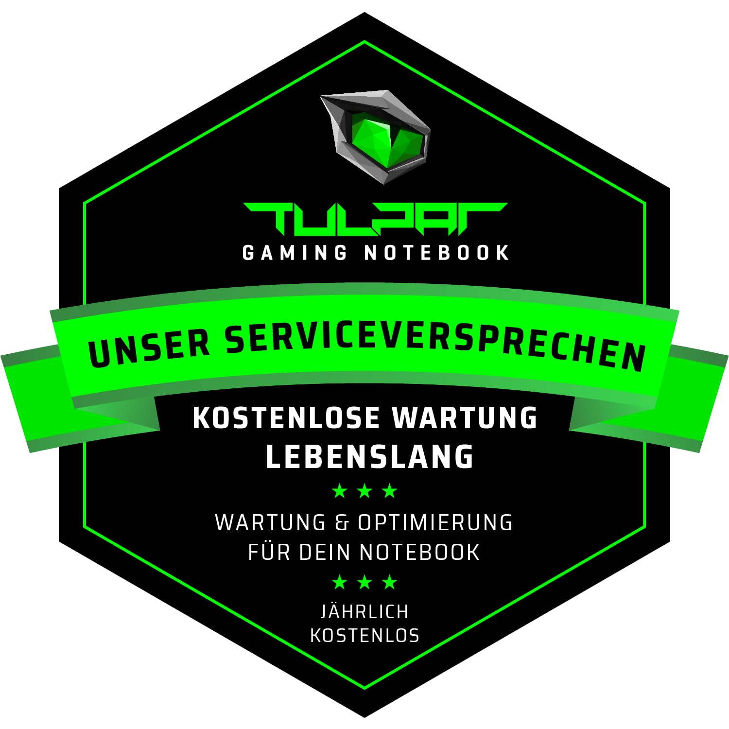 TULPAR T5 V23.4 Gaming Laptop | 15,6'' FHD 1920X1080 144HZ IPS LED-Display | Intel Core i7 12700H | 16 GB RAM | 1 TB SSD | Nvidia RTX 4060 | Windows 11 | Gaming Notebook