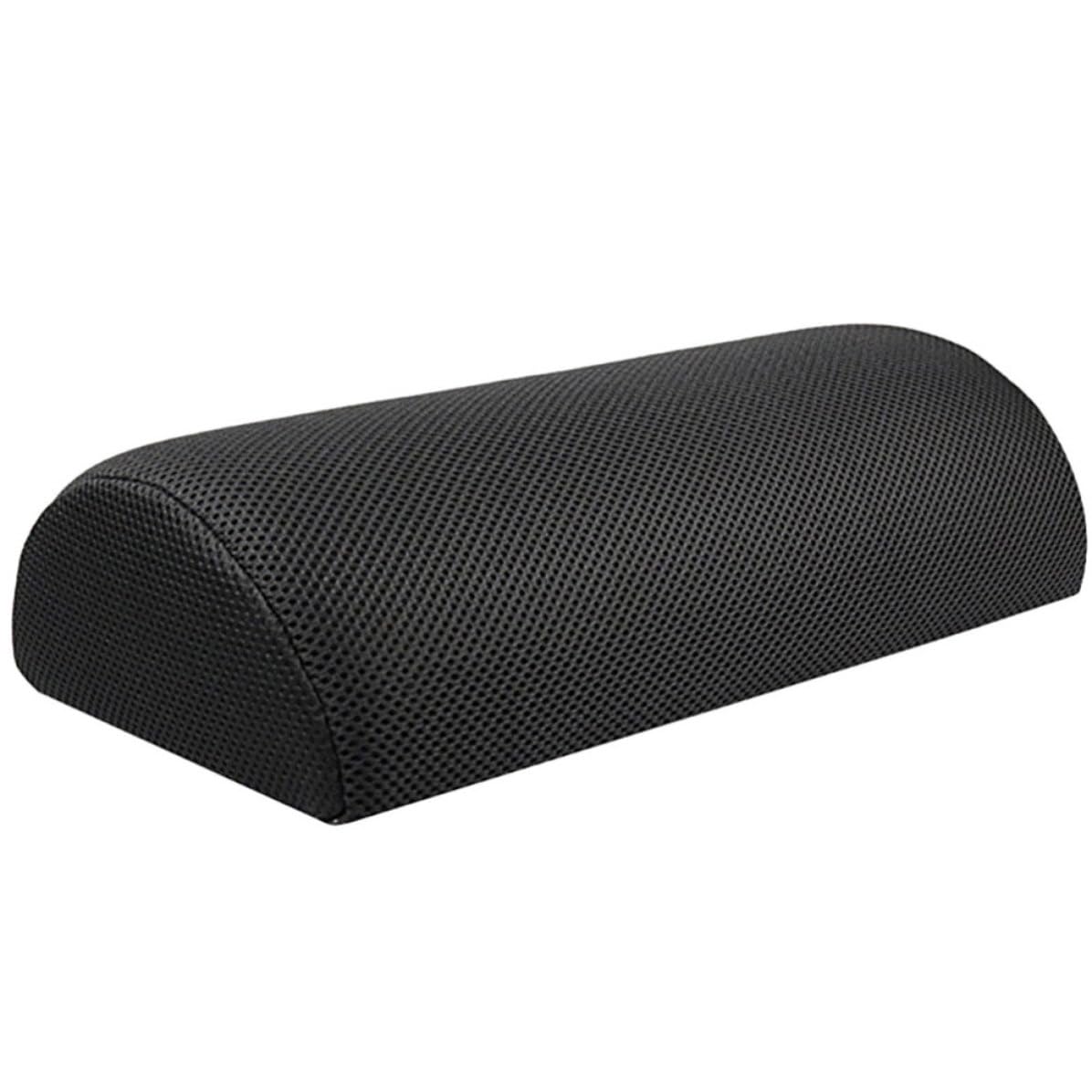 Tapis de massage des pieds en tissu noir haut de gamme