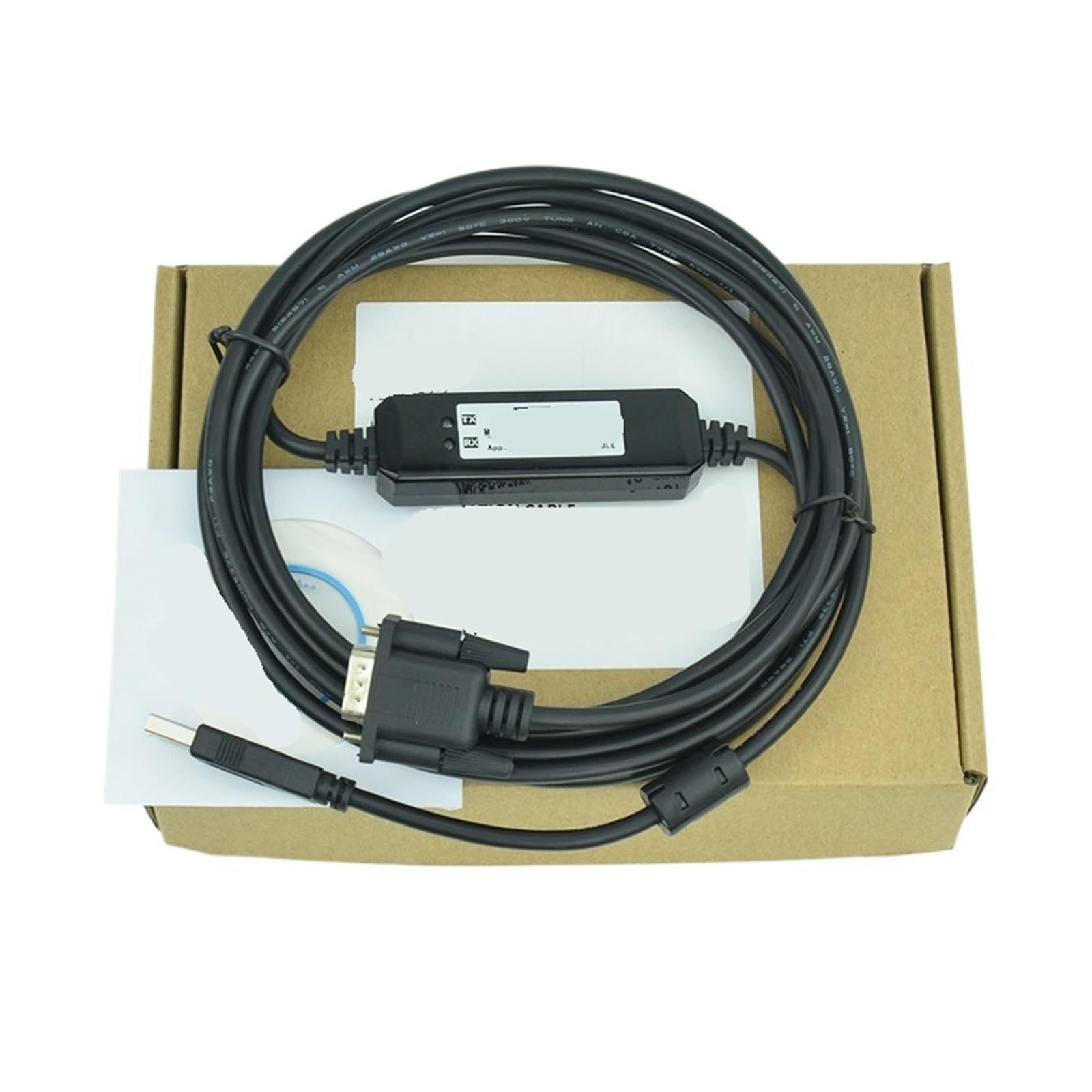 Cable de programación industrial con puerto U compatible con sistemas de control 802D 2