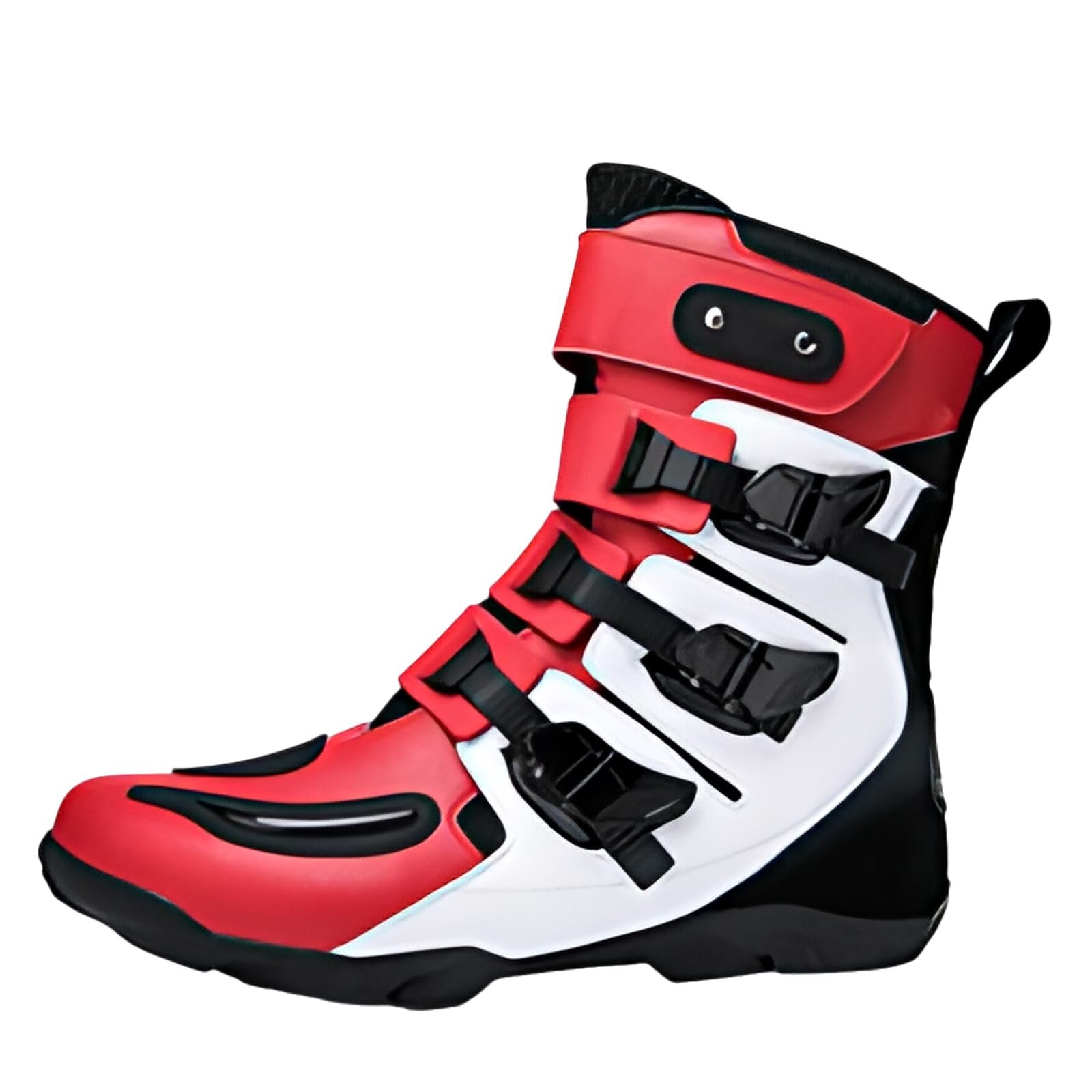Motorbike Boots For Men,Motocross Leather Boots,Motorcycles Short Ankle Racing Boots,Touring Motorcycles Boot,Mid-cut Motorcycles Boots,for Urban Riding,off-road Riding,track Riding