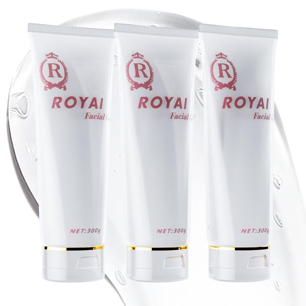 3 PCS Conductive, Cooling Gel for Laser Hair Removal- Hydrating & Soothing for IPL,Hair Removal for Women and Men of body and face.