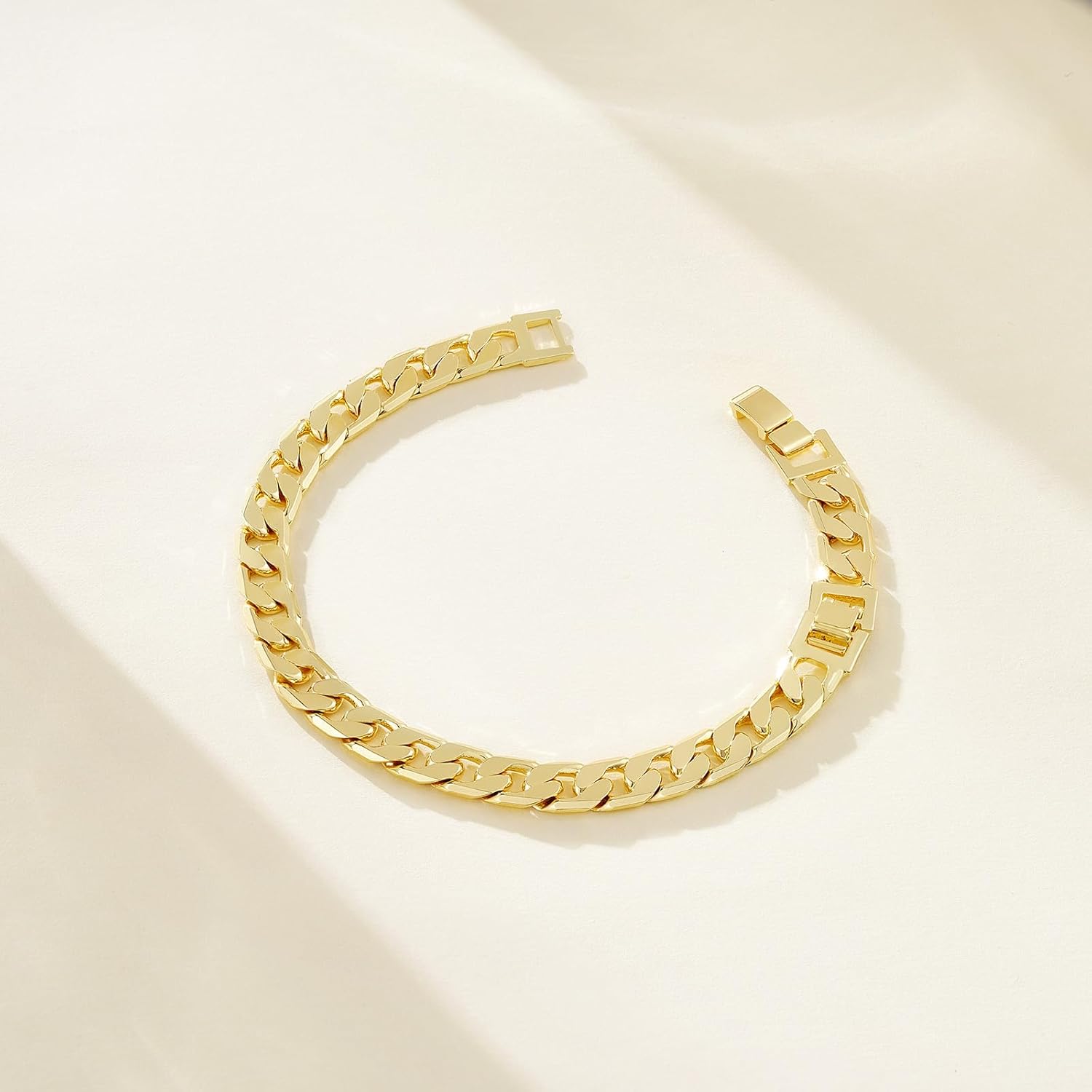 KissYan Gold Ankle Bracelets With Cross Necklace