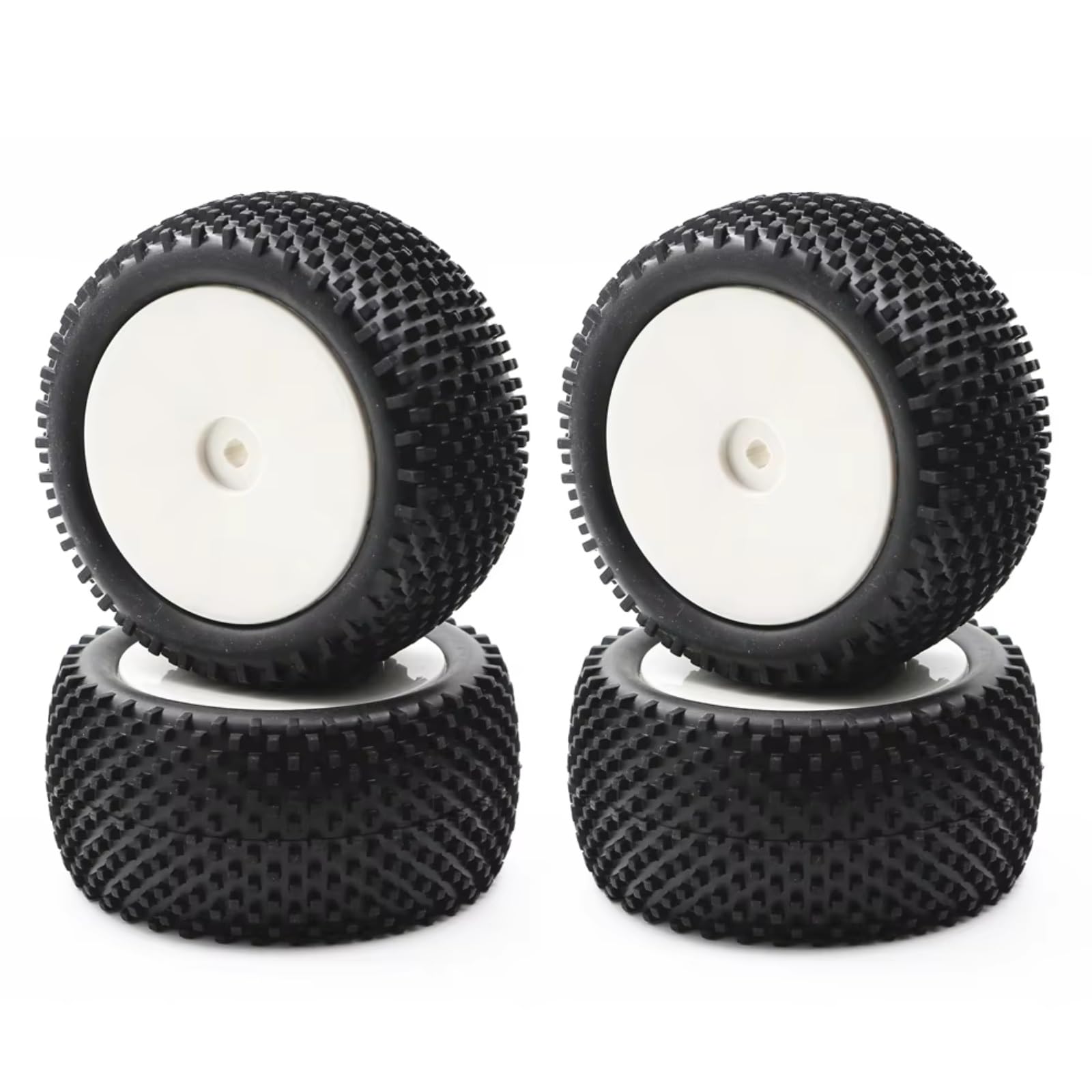para Wltoys 144001 144010 124019 104001 para HSP para HPI para Tamiya para Buggy 1/10 Neumáticos Goma Ruedas 4 Uds 90Mm RC Coche Todoterreno Piezas NeumáTicos RC