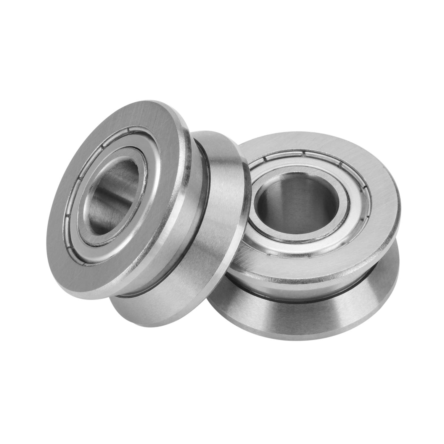 Letool V Groove Pulley Bearings 2PCS V Groove Guide Rail Ball Bearing