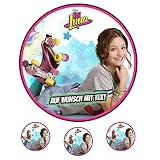 Tortenaufleger Geburtstag Tortenbild Zuckerbild Oblate Motiv:Disney Soy Luna 03 (Oblatenpapier)