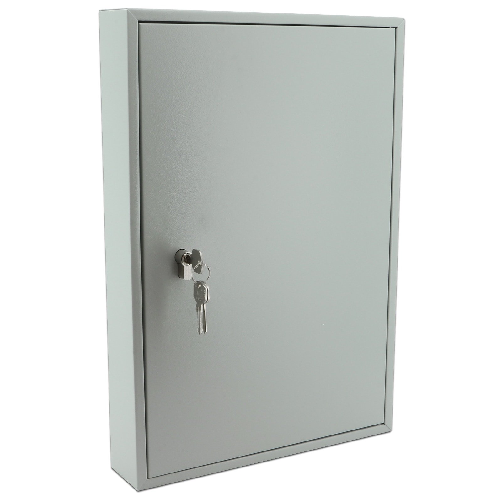 BASI Armoire à clés SS 100 PZ 2171-0150 - Nombre de Crochets : 150 - Gris (boîtier en métal) - Multicolore