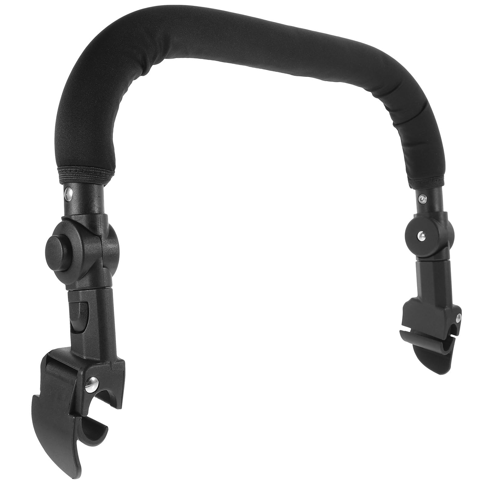 Verstellbare Armlehne für Kinderwagen aus Flexiblem Kunststoff und Schwamm Sicherer Kinderwagengriff Verlängerung für Verschiedene Babywagen Modelle Zufälliger Stil
