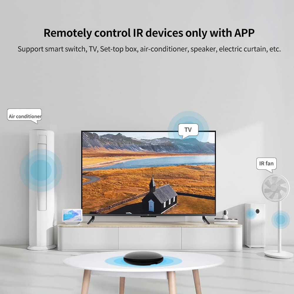 EMylo Smart WiFi IR Télécommande WiFi Capteur De Température Et Dhu Controleur Ir Universel Tuya Hygrometre Dinterieu Ther