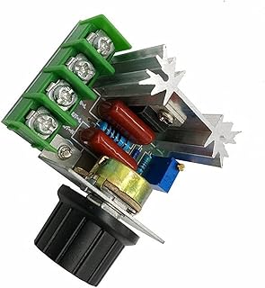 AC 220V 2000W SCR Electronic Voltage Regulator Module Voltage Regulator Dimming Dimmers Motor Speed Controller Thermostat - (Style: A)