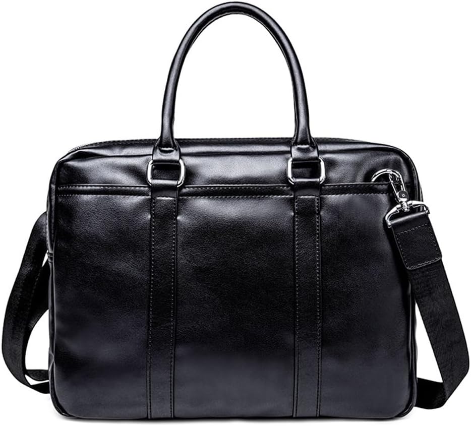 ビジネスバッグ レザーセクション ユース ショルダー メッセンジャーバッグ 韓国版 メンズ ブリーフケース