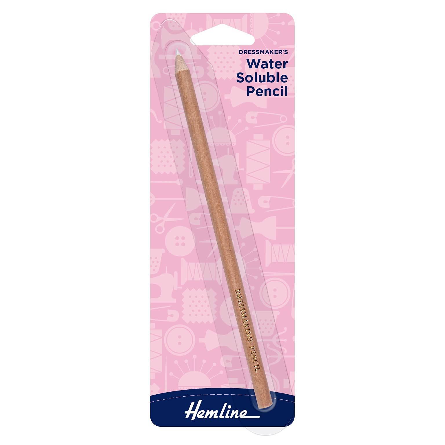 Hemline White Water Soluble Pencil