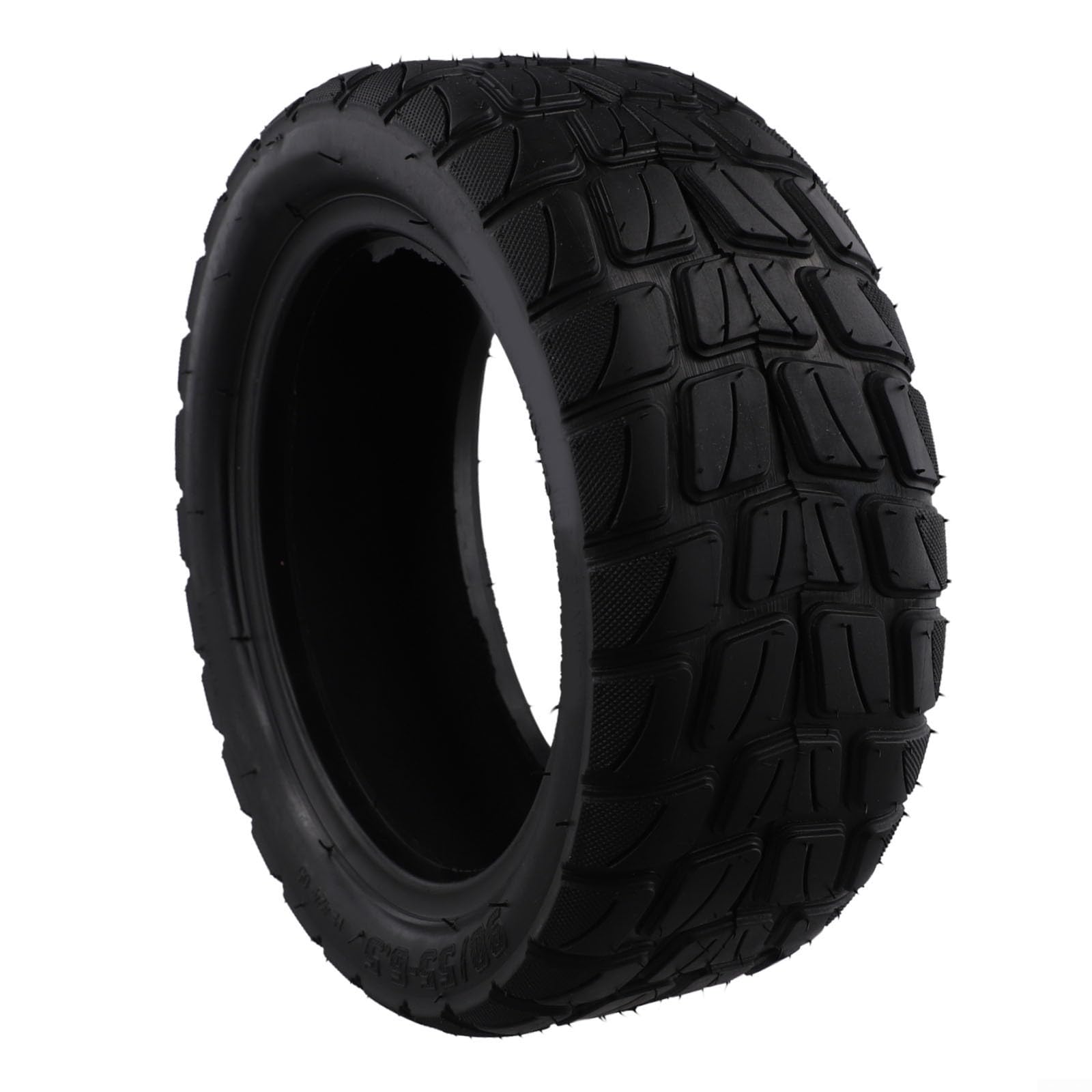 Tubeless Tire 10Inch 90/55-6.5 Off-Road Tubeless Tire Rubber Replacement Tire for Electric Scooter