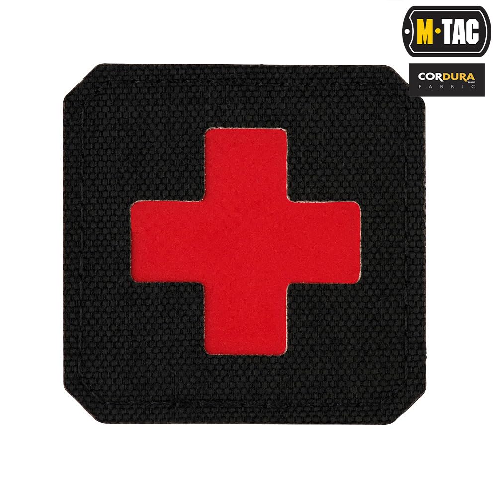 M-Tac Naszywka na rzep z PCW Medic Cross Laser Cut