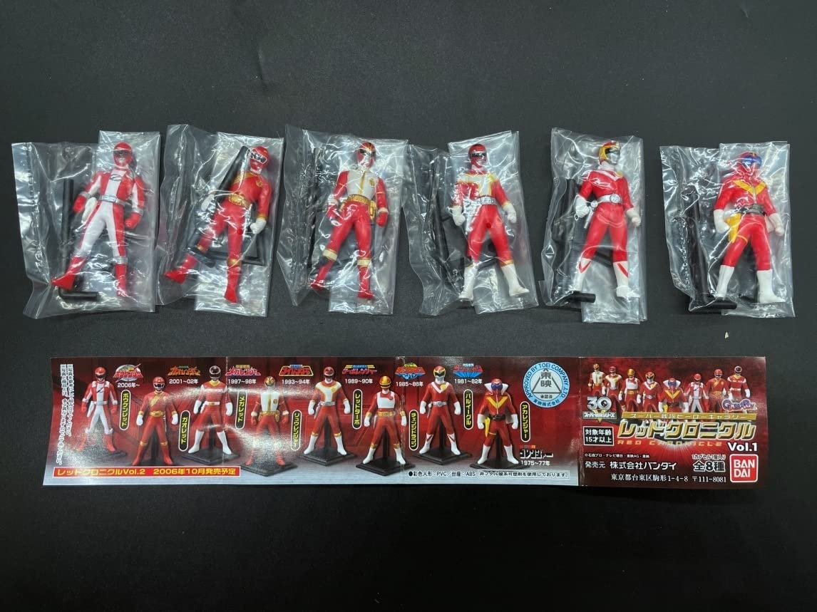 スーパー戦隊　レッドクロニクル　全種セット スーパー戦隊 レッドクロニクル 全種セット スーパー戦隊 レッド